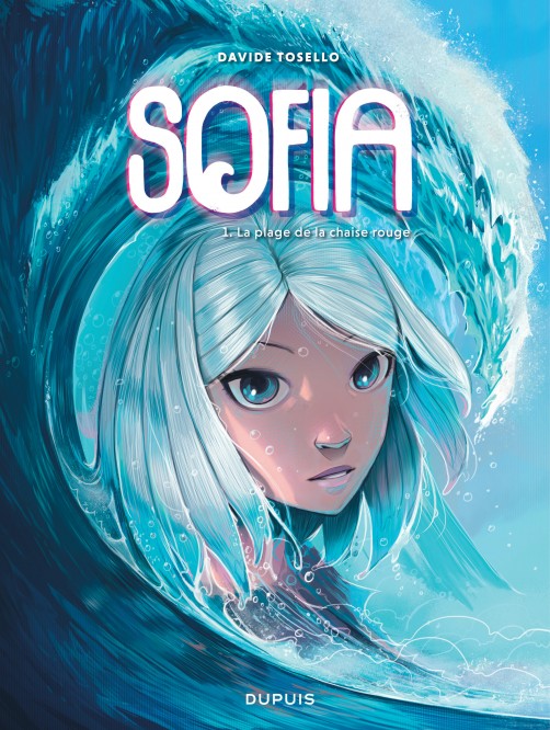 Sofia – Tome 1 – La plage de la chaise rouge - couv