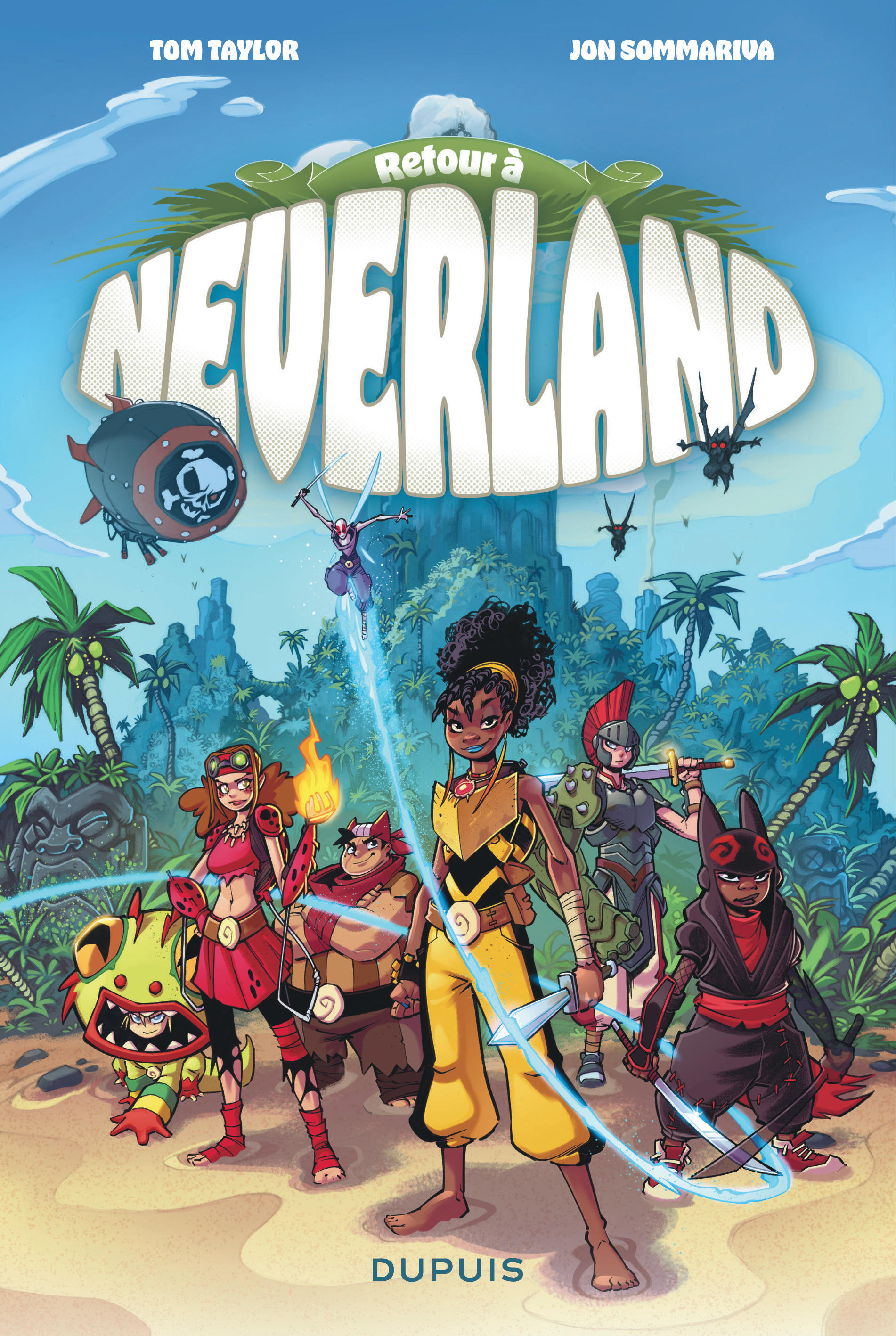 Retour à Neverland – Tome 1 – Les Enfants perdus - couv