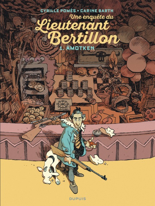 Lieutenant Bertillon – Tome 1 – Amotken - couv