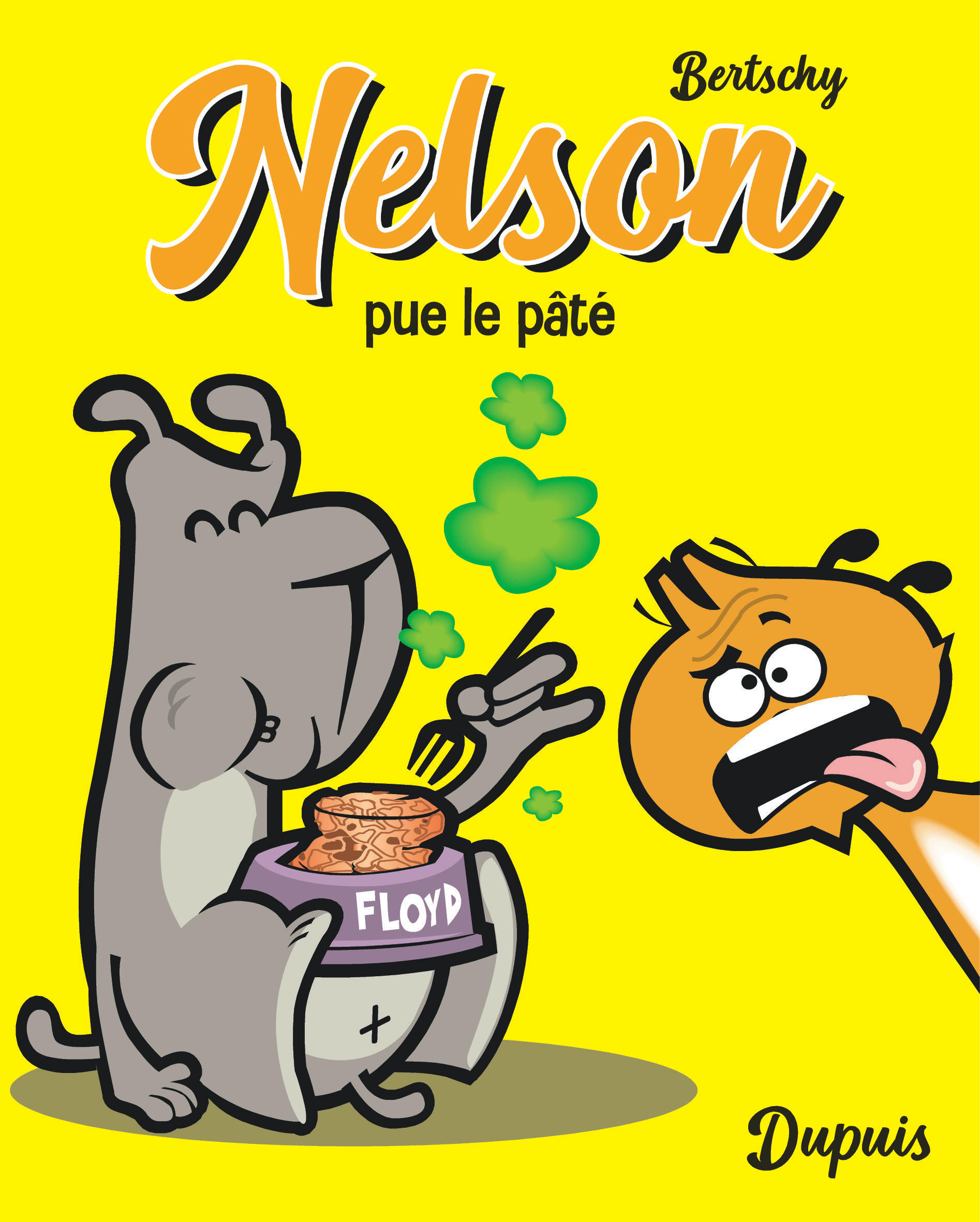 Nelson pue le pâté - couv