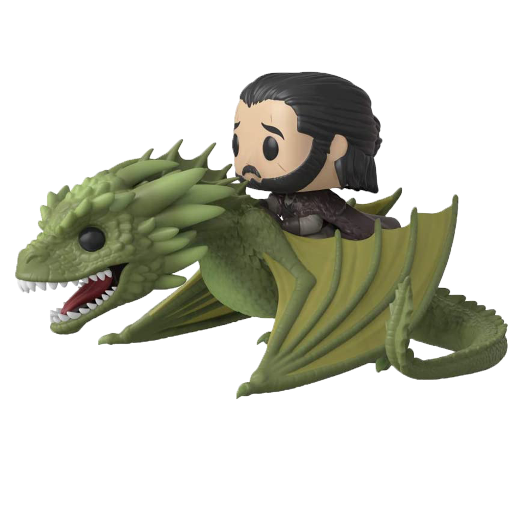 POP! Rides - Game of Thrones - Jon Snow sur Rhaegal - principal