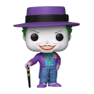 POP! Heroes - Batman 1989 - Joker avec son chapeau - principal