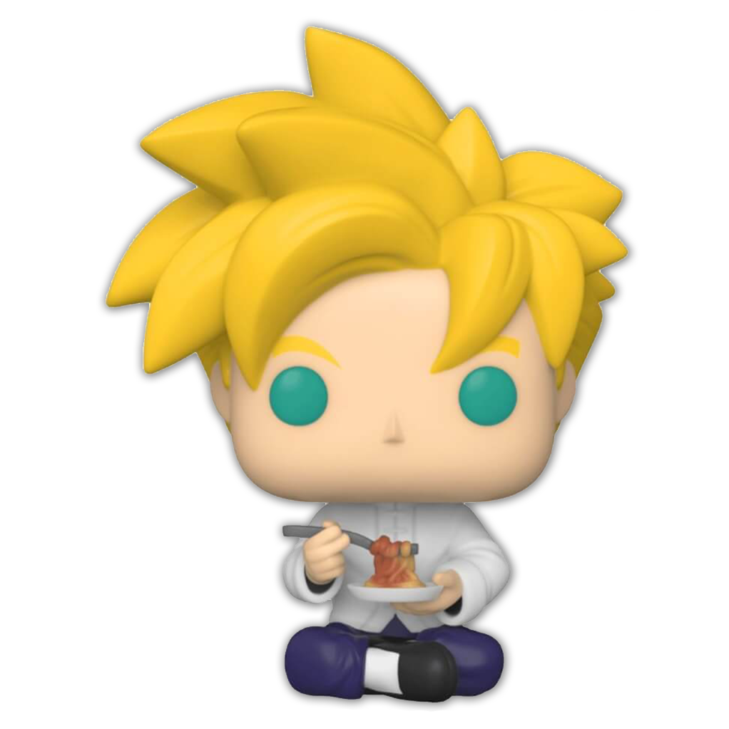 POP! Animation Dragon Ball Z Gohan Super Saiyan et son bol de