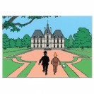 Magnet Tintin - Château - principal