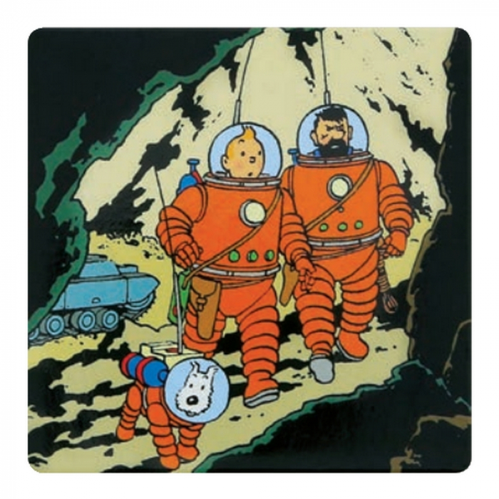 Magnet Lune Tintin - Tintin, Haddock & Milou - principal