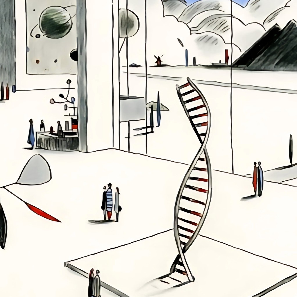 Tirage d'Art - Atom city X - François Avril - principal