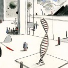 Tirage d'Art - Atom city X - François Avril - principal