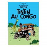 Poster Tintin Tintin in the Congo