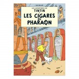Affiche Tintin - Les Cigares du Pharaon