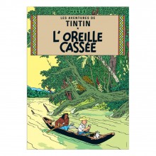 Affiche Tintin - L'Oreille Cassée