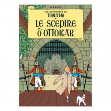 Affiche Tintin - Le Sceptre d'Ottokar