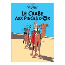 Affiche Tintin - Le Crabe aux Pinces d 'Or