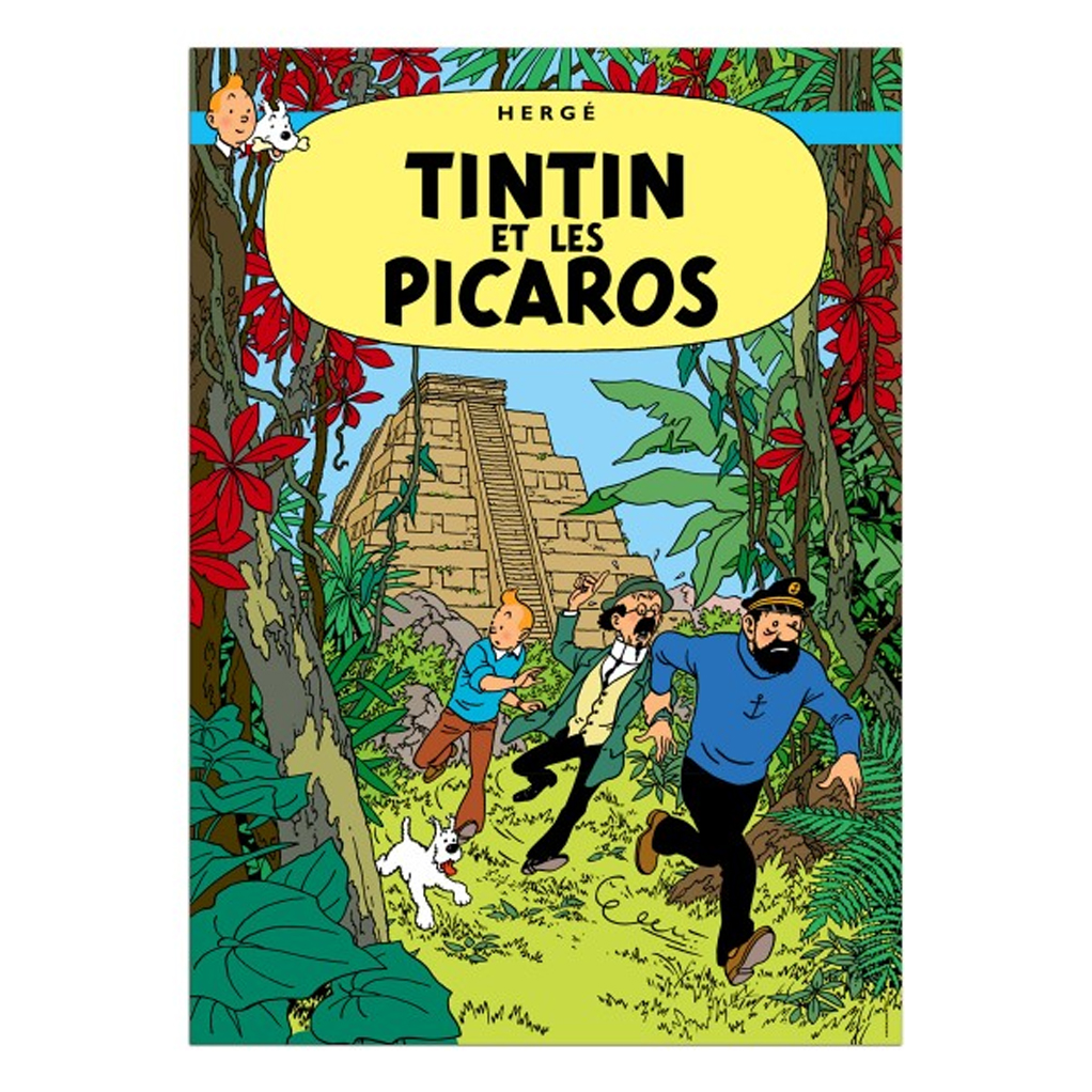 Affiche Tintin - Tintin et les Picaros - principal