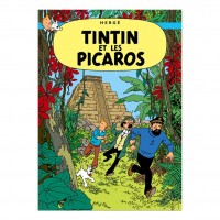 Affiche Tintin - Tintin et les Picaros