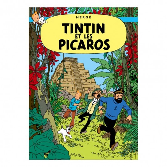 Affiche Tintin - Tintin et les Picaros - principal