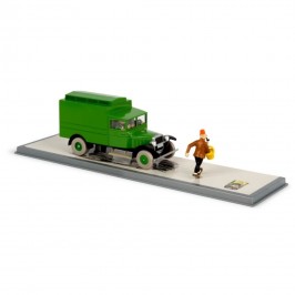 Véhicule de Collection Tintin au 1/43 - Le Fourgon Cellulaire - Le Sceptre d'Ottokar