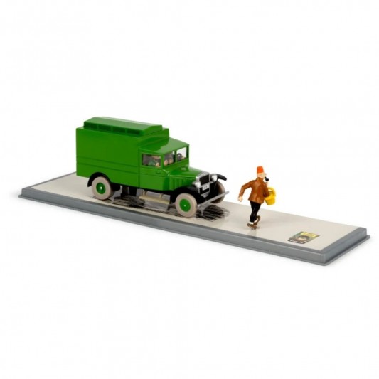 Véhicule de Collection Tintin au 1/43 - Le Fourgon Cellulaire - Le Sceptre d'Ottokar - principal