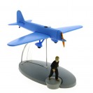 Avion Tintin N°43-L'Avion monoplace bleu - principal