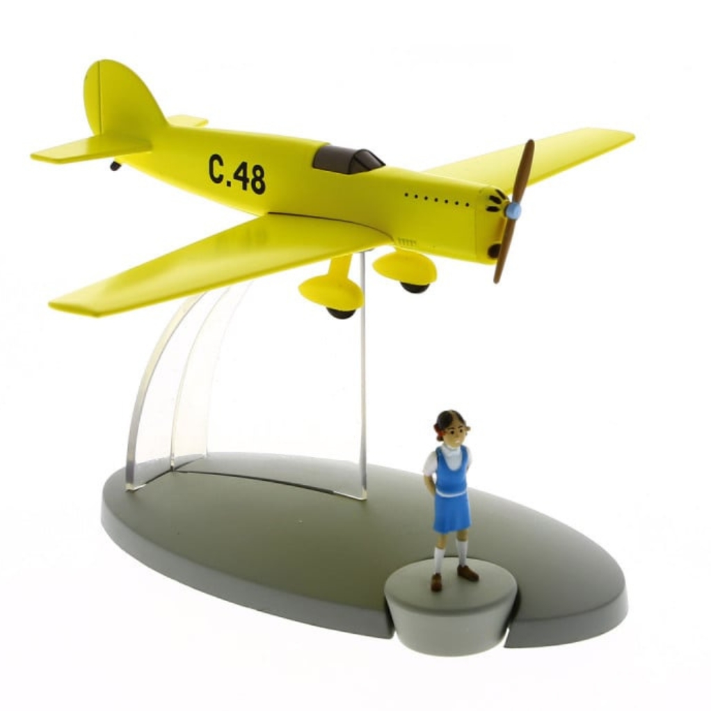 Avion Tintin N°46- L'Avion prototype C48 - principal