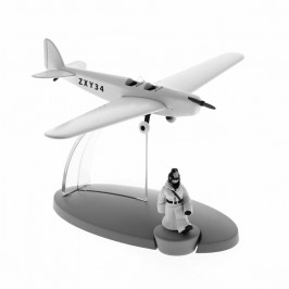 Figurine Tintin - Avion de la police Allemande