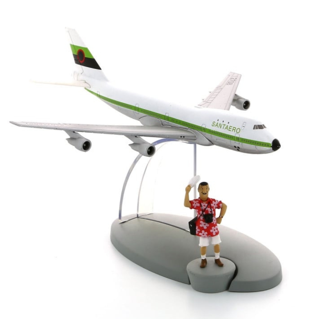 Avion Tintin N°50-L'Avion de la compagnie Santaero - principal