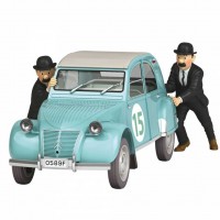Les véhicules de Tintin au 1/24, La 2CV du Rallye