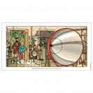 Affiche Tintin - L'Affaire Tournesol - Laboratoire - principal