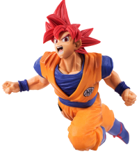 Figurine Son Goku Super Saiyan God - Dragon Ball