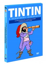 Tintin (Les aventures de) : 3 av. : Secret Licorne + Trésor + Crabe -