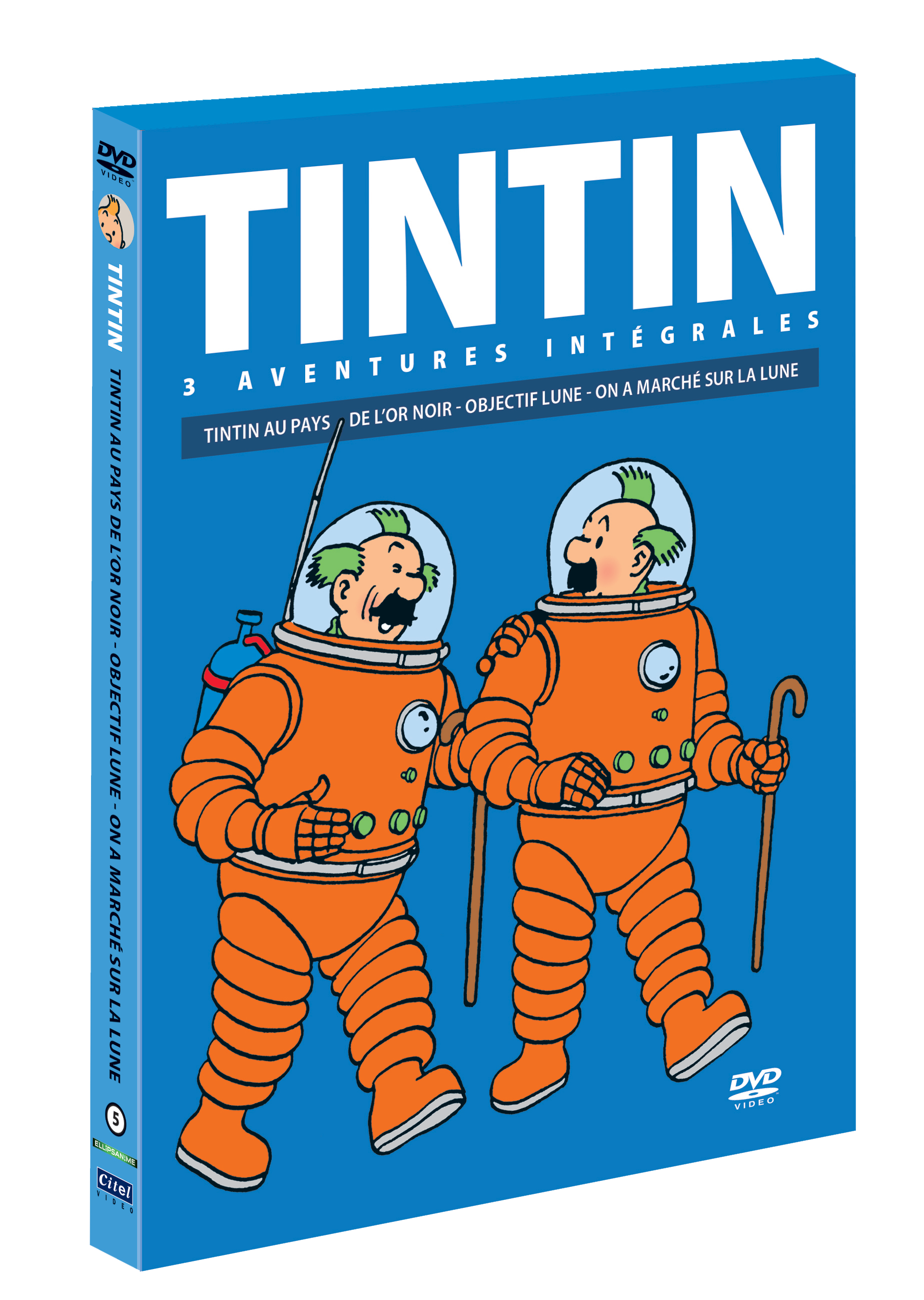 Tintin (Les aventures de) : 3 av. : Objectif + On a marché + Or noir