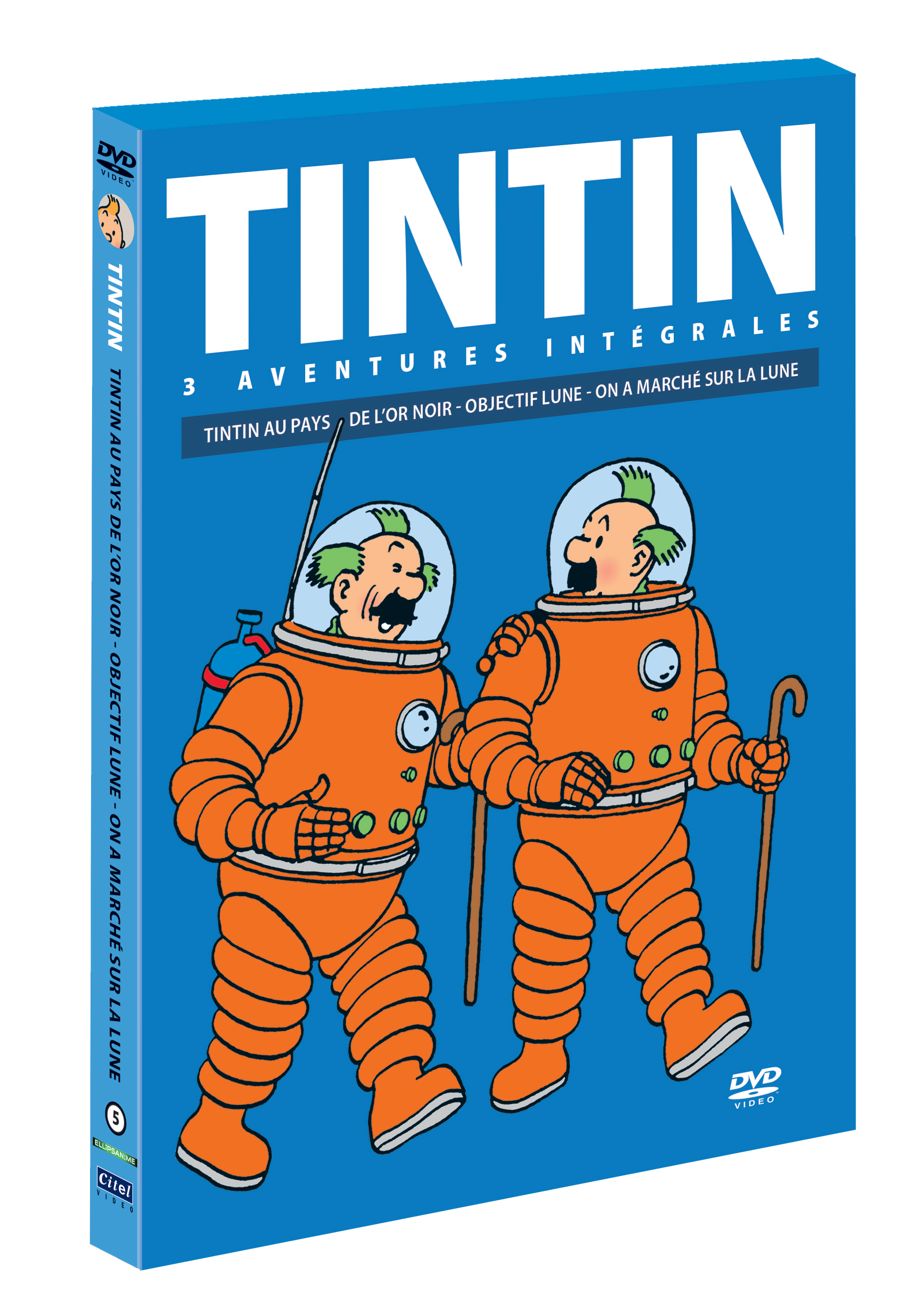 Tintin (Les aventures de) : 3 av. : Objectif + On a marché + Or noir - principal