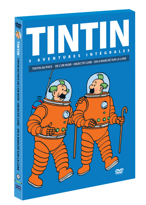 Tintin (Les aventures de) : 3 av. : Objectif + On a marché + Or noir - principal