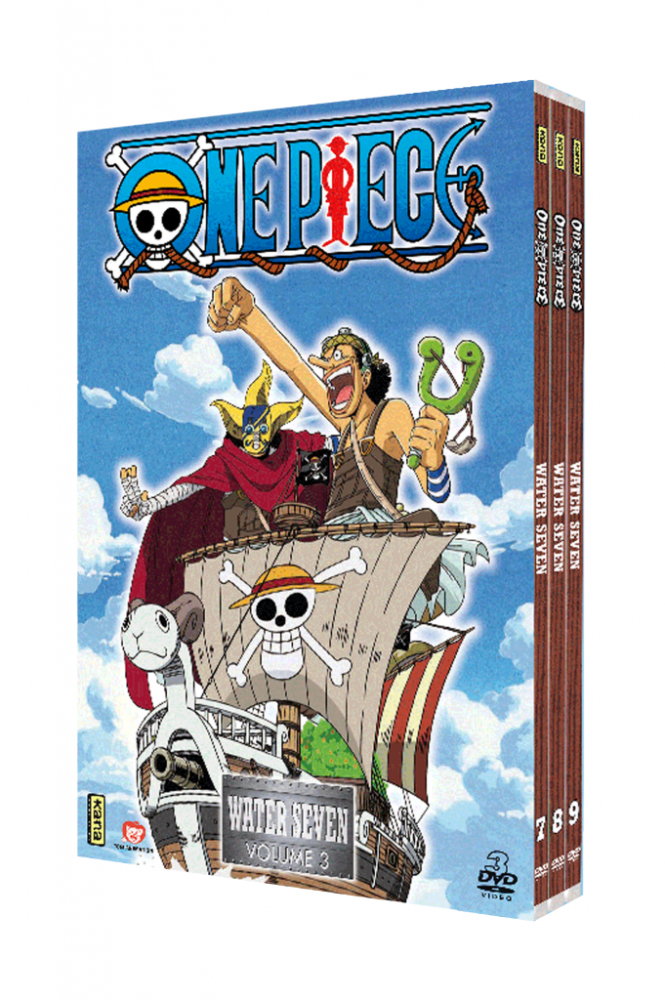 One piece Water Seven Coffret N°3 (dvd slim) Coffret DVD / BluRay Manga chez Kana Home