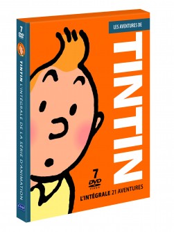 Tintin : L'intégrale de la série 7 DVD Digibook Edition 2015