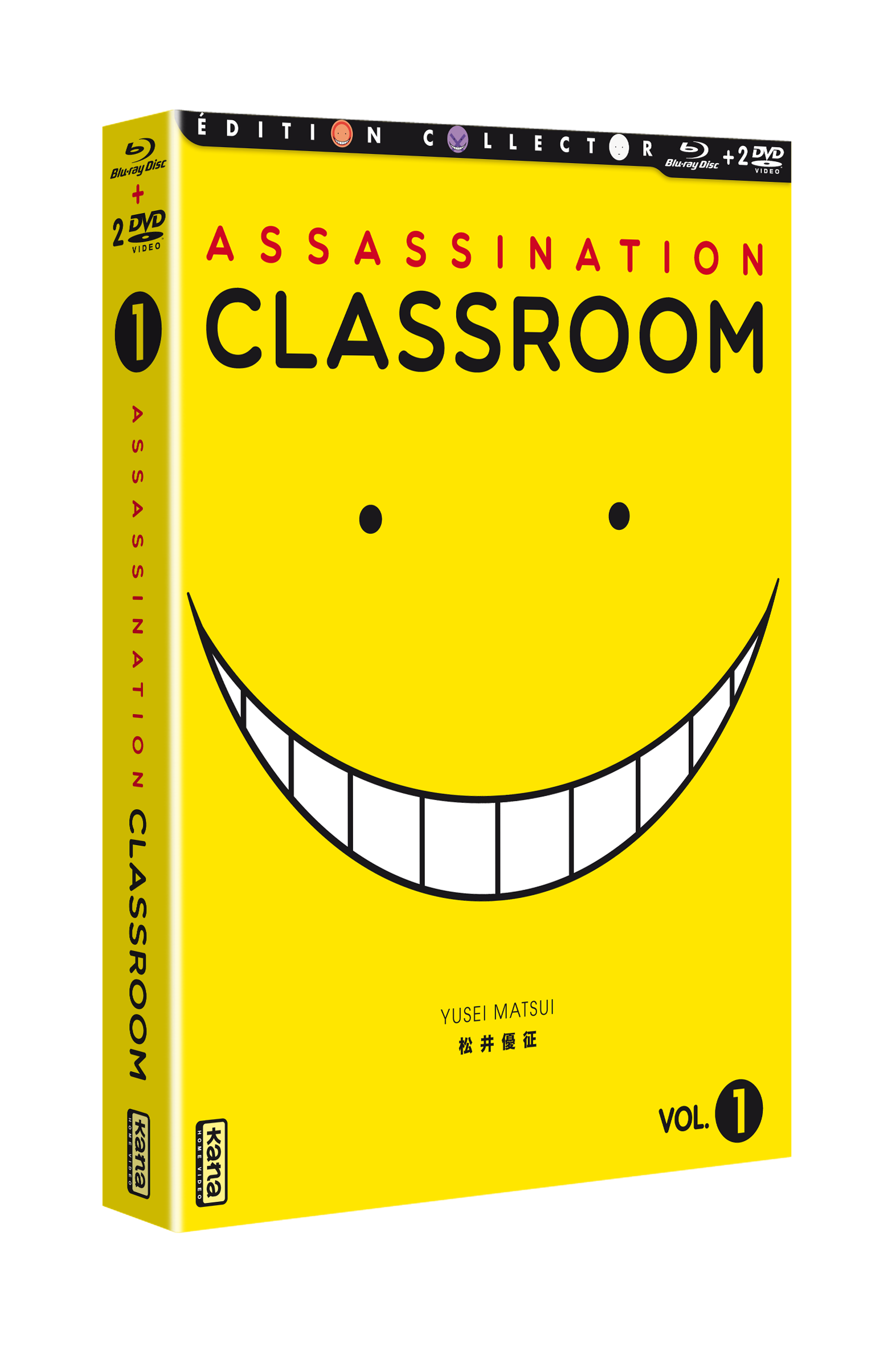 Assassination Classroom : Saison 1 - Digipack N°1 (1 à 11) Vol 1 - principal
