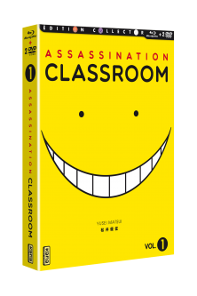 Assassination Classroom : Saison 1 - Digipack N°1 (1 à 11) Vol 1