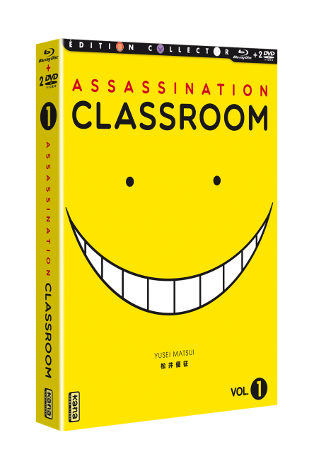Assassination Classroom : Saison 1 - Digipack N°1 (1 à 11) Vol 1 - principal