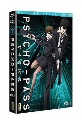 Psycho Pass : Digipack N°1- 1 à 11 - principal