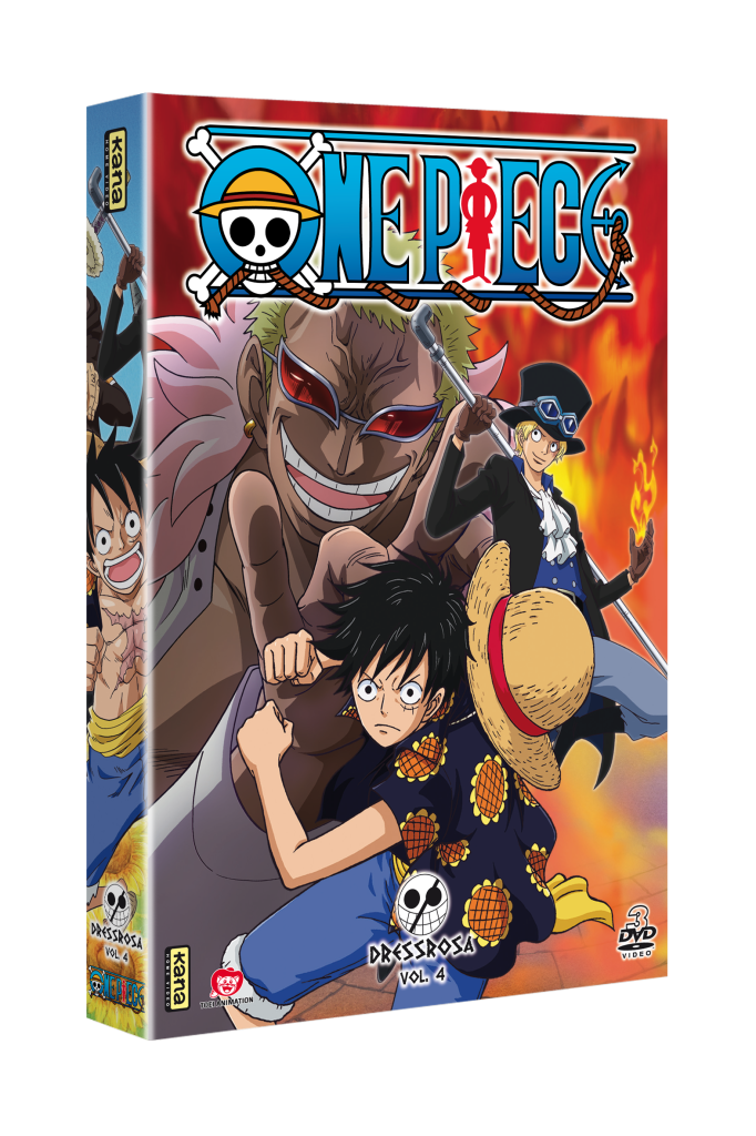 One piece Dressrosa Vol 4 épisodes 674 688 Coffret DVD / BluRay