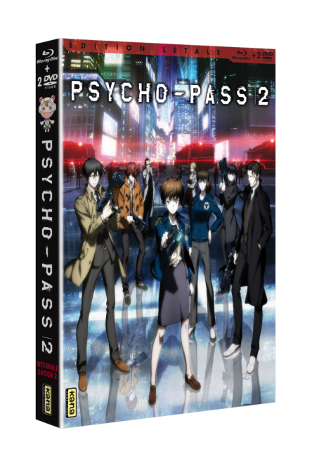 Psycho Pass : Digipack N°1 - 1 à 11 saison 2 - principal