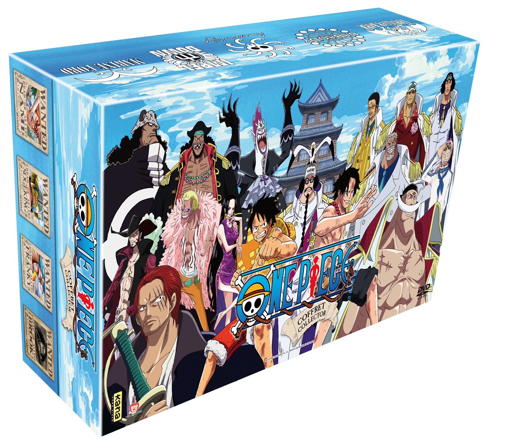 One Piece Partie 1 Edition Limitée Coffret 45 Dvd One piece : Coffret thriller Bark impel down marine ford 326 à 516