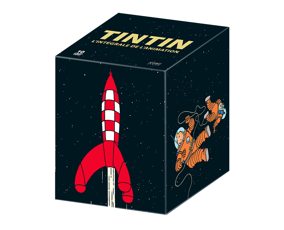 Tintin : Coffret 10 DVD - 2016 - principal