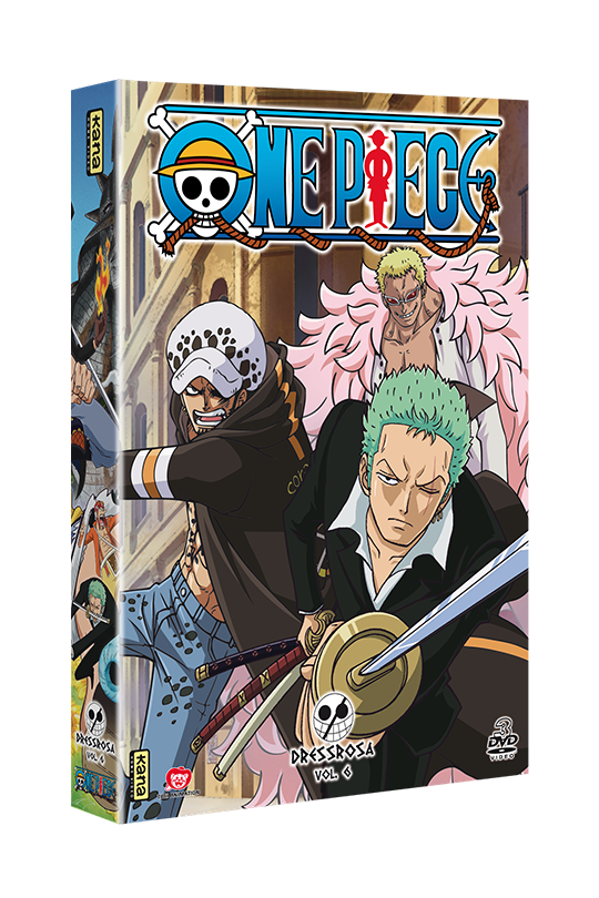 One piece : Dressrosa Vol 6 - épisodes 704 - 706: Coffret DVD / BluRay