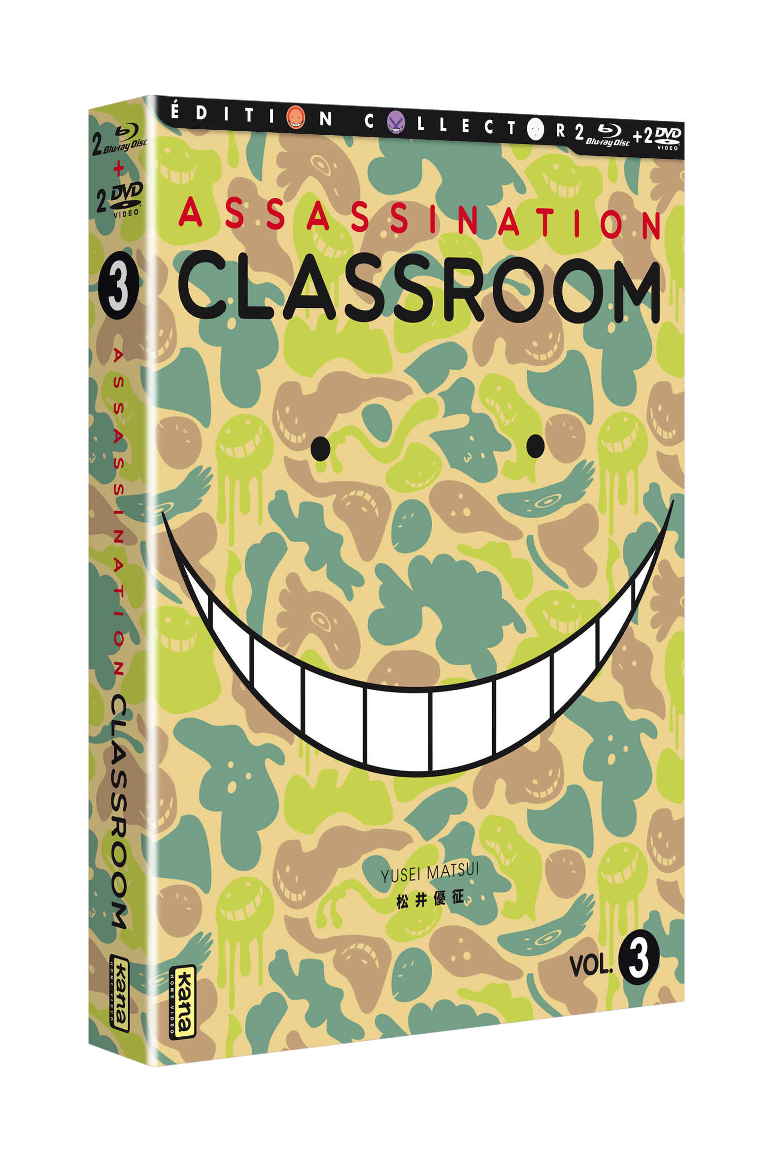 Assassination Classroom : Saison 2 - Digipack N°1 (23 à 35) Vol 3 - principal