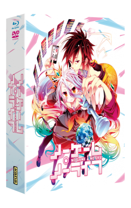NO GAME, NO LIFE : SAISON 1 COMBO 2 BD + 3 DVD - principal