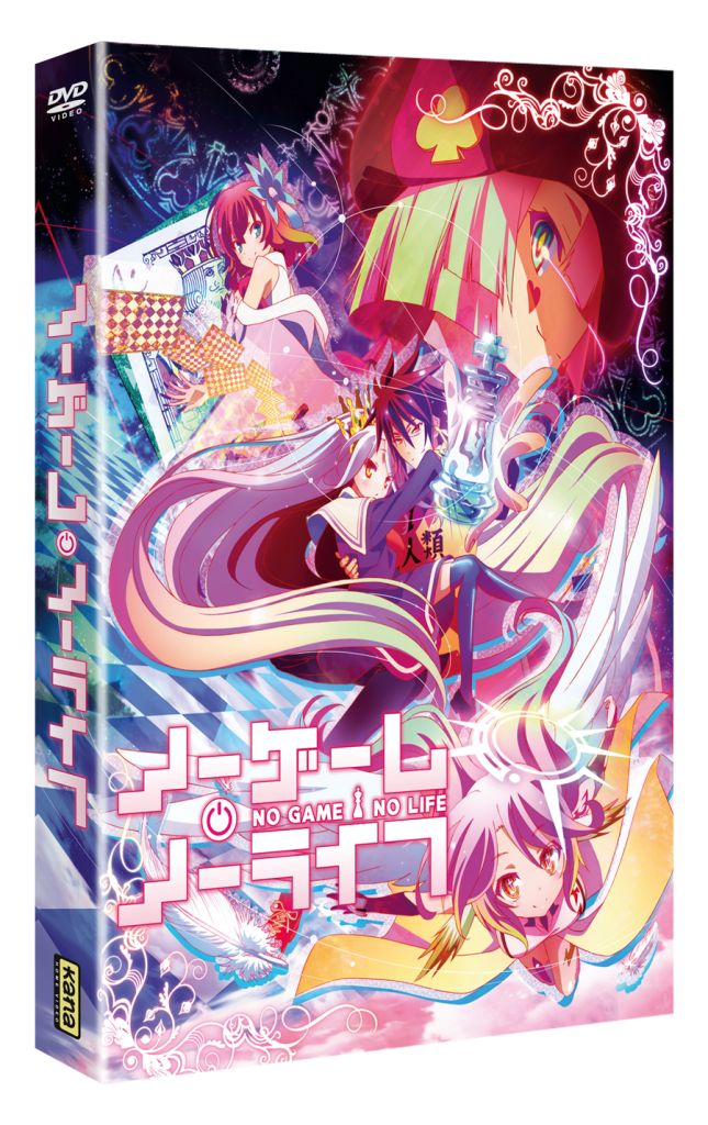 NO GAME, NO LIFE : SAISON 1 - 3 DVD - principal