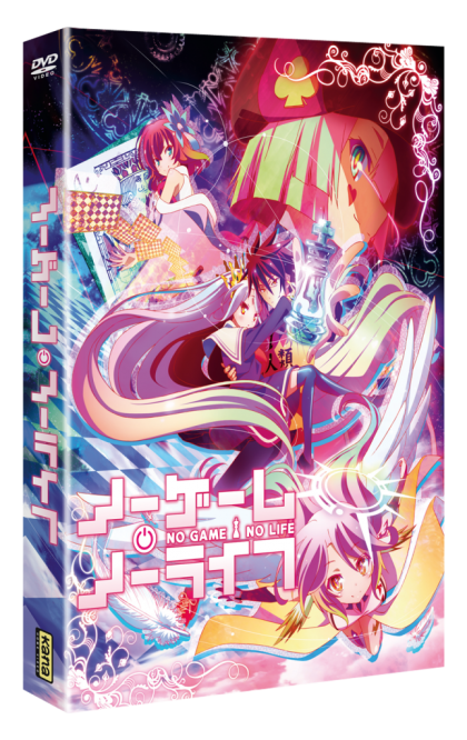 NO GAME, NO LIFE : SAISON 1 - 3 DVD - principal