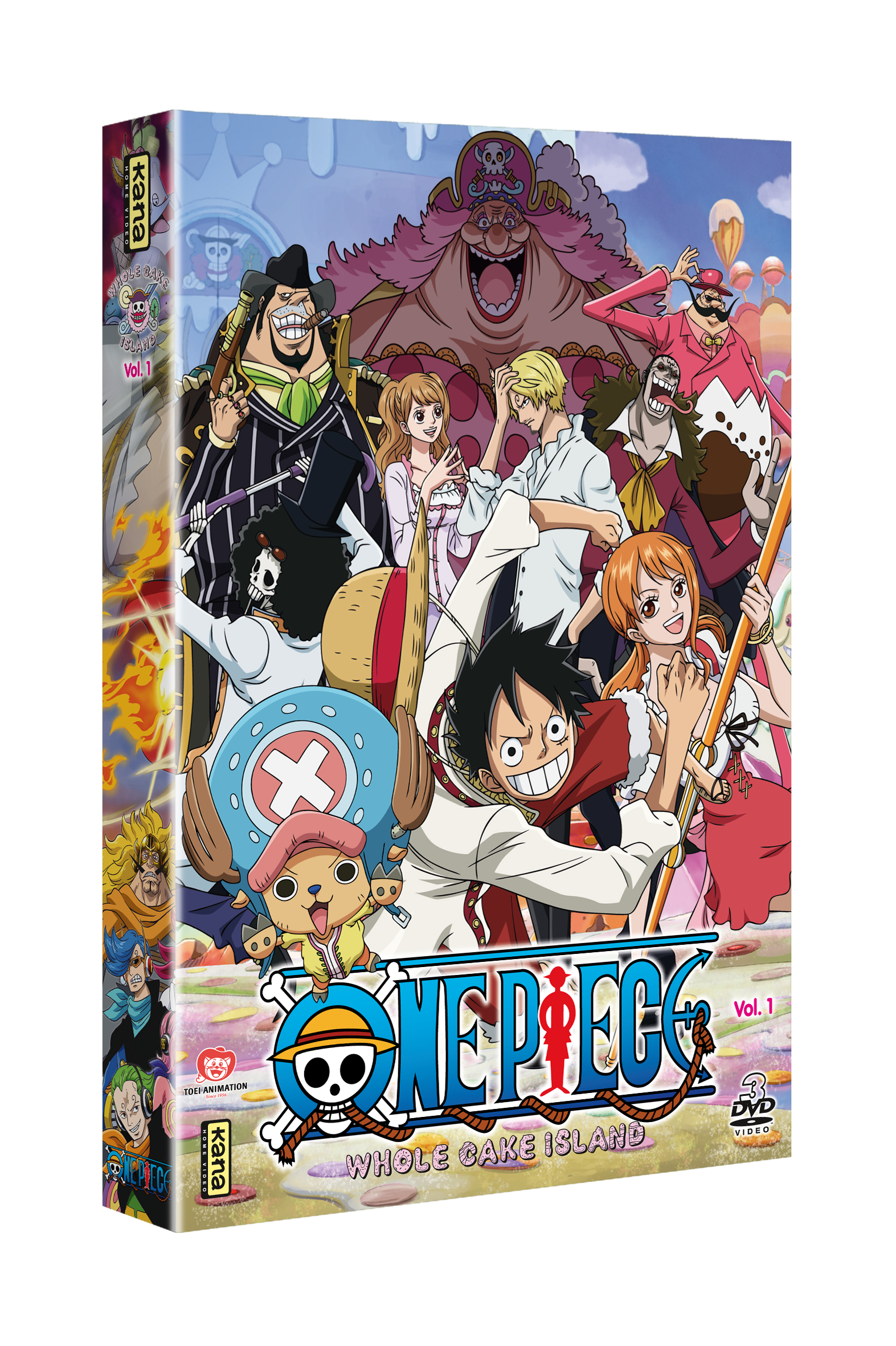 One Piece Coffret A4 Partie 5 Date De Sortie ONE PIECE : EDITION COLLECTOR 3: Coffret DVD / BluRay Manga chez Kana