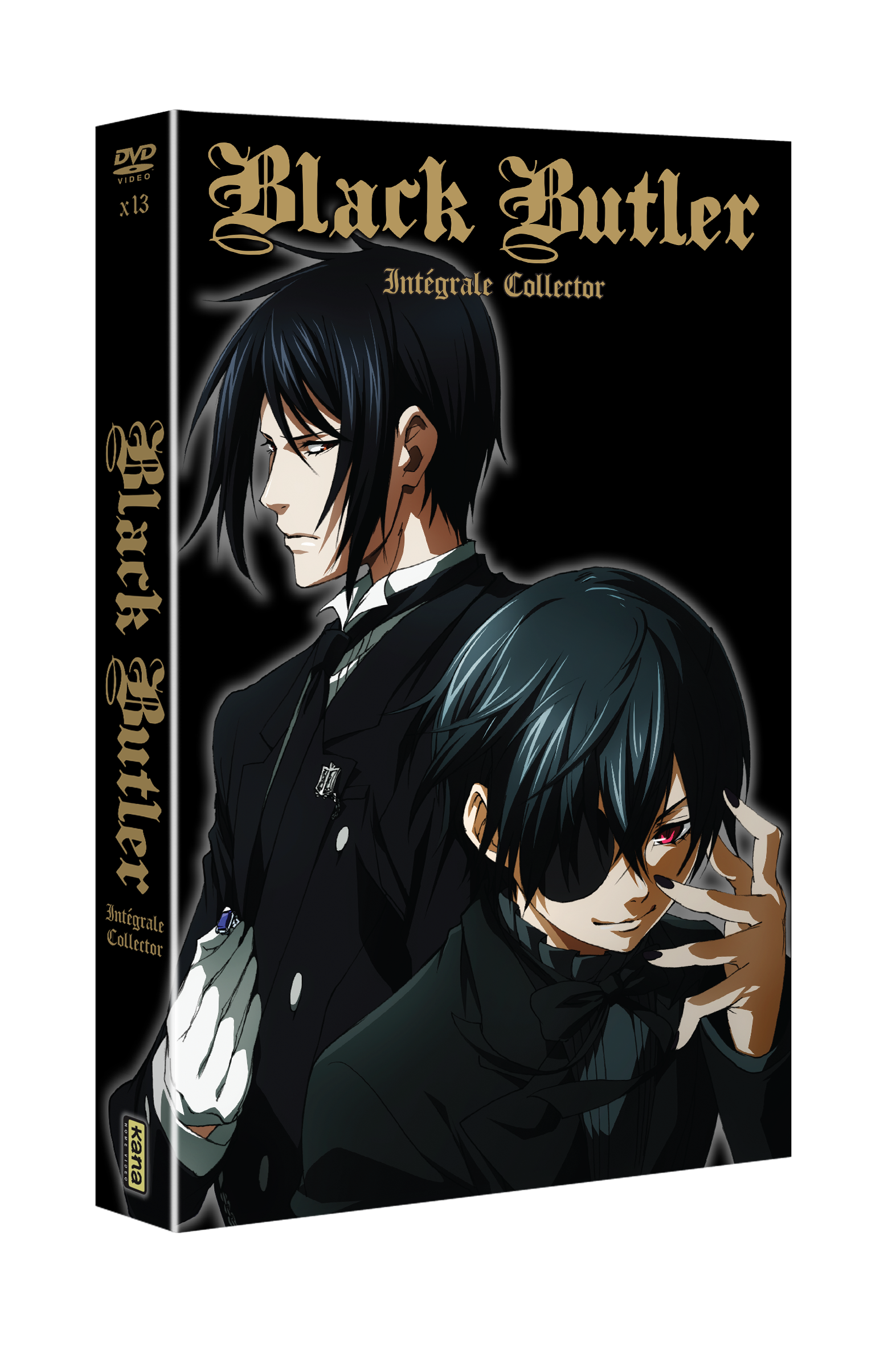 Black Butler : Intégrale Saisons 1 à 3 (13 DVD) - principal