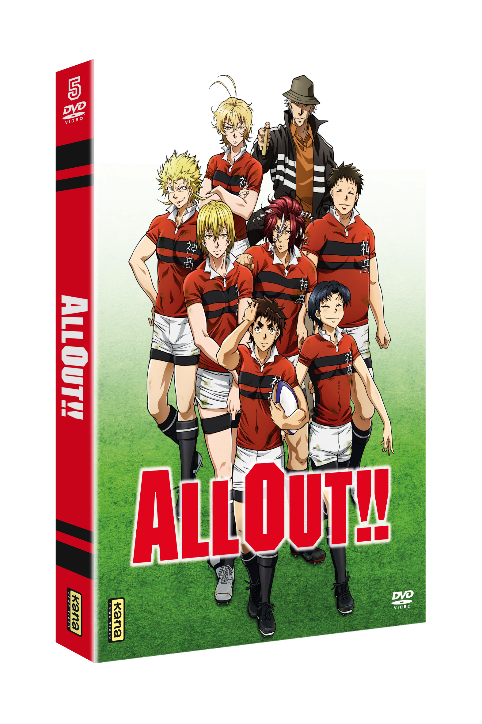 ALL OUT : INTEGRALE DVD - principal